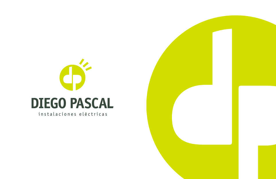 Identidad visual - Diego Pascal Instalaciones Eléctricas