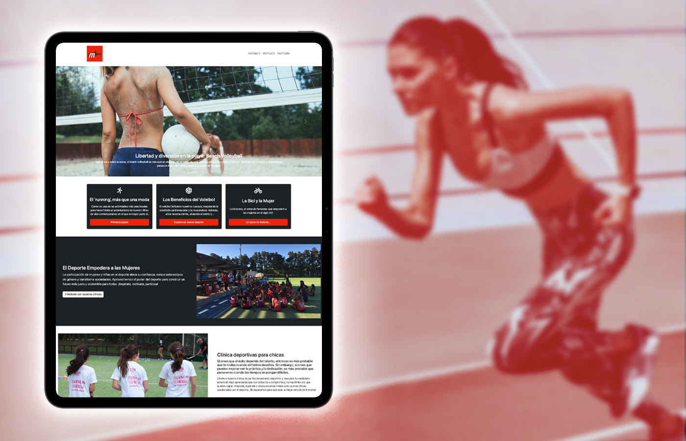 Proyecto portal de mujeres al deporte